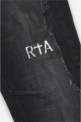 RTA OLIVIER JEAN | STACKED WORN OUT BLACK | MF24D683