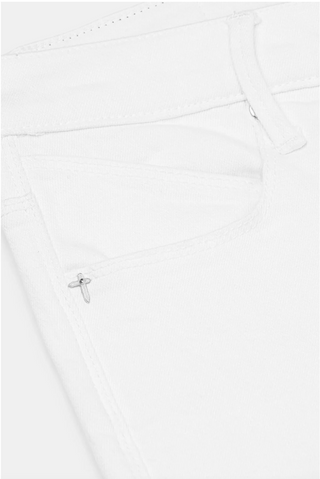 RTA BRYANT SKINNY JEAN | WHITE REST IN PEACE| MH24D624