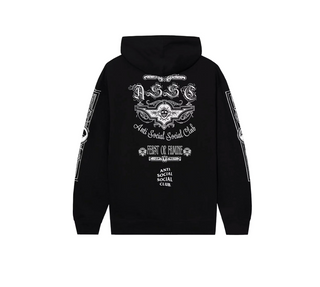 Anti Social Social Club | 2 Tone Feast Or Famine Hoodie 'Black'