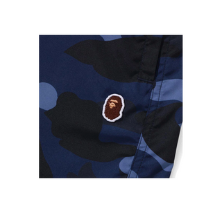 Bathing Ape | Color Camo Ape Head One Point Beach Shorts 'Blue' | 001SPK301006M