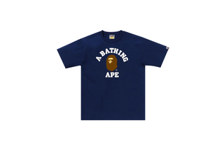 Bathing Ape | College Tee 'Navy'