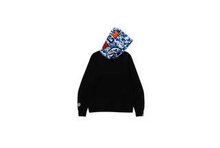 Bathing Ape | ABC Camo Shark Pullover Hoodie 'Black'