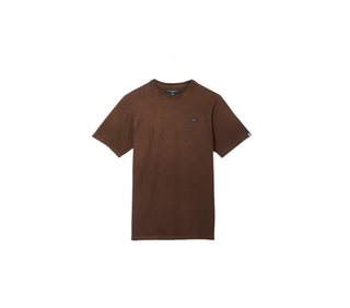 Cult Of individuality | SHIMUCHAN LOGO SHORT SLEEVE CREW NECK T SHIRT IN VINTAGE BROWN | 624BC-K20B-S