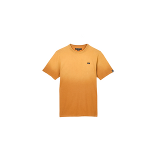 Cult Of individuality |SHIMUCHAN LOGO SHORT SLEEVE CREW NECK T SHIRT IN VINTAGE RUST| 624BC-K20D-S