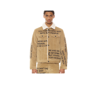Cult Of Individuality | TYPE II DENIM JACKET IN BEIGE | 622B11-TT01B-XS