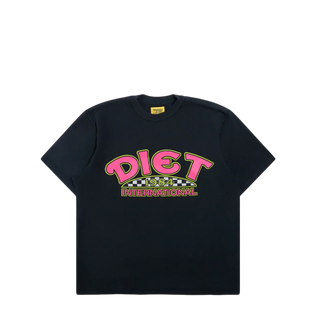 Diet Starts Monday | Diet INTL Tee - Vintage Black/Pink