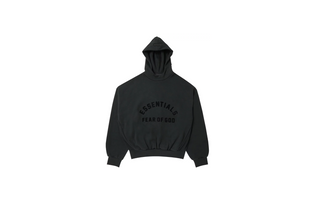 Fear of God Essentials | Pullover Hoodie 'Jet Black'