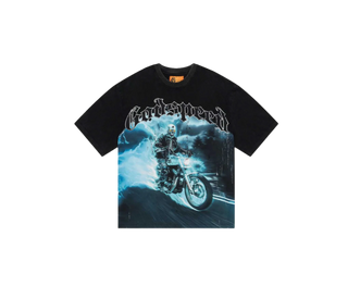 Godspeed |  BLU Flame Tee Black