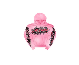 Hellstar | Brainwashed Without Brain Hoodie 'Pink'