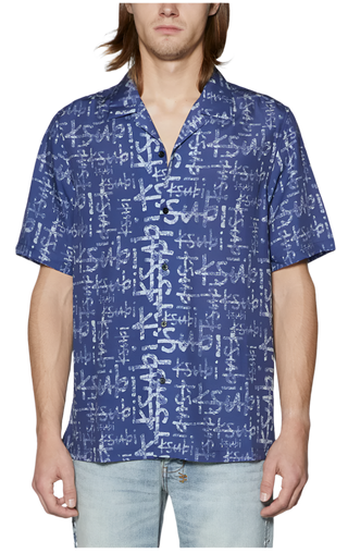 Ksubi |  heritage resort ss shirt - blue