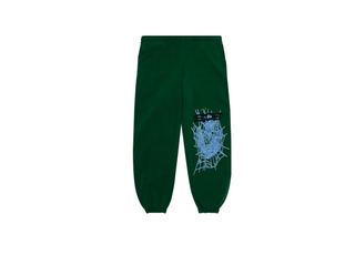 Sp5der | Web Sweatpant 'Hunter Green'