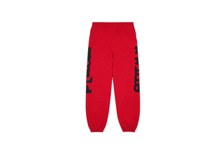 Sp5der | Beluga Sweatpants 'Red/Black'