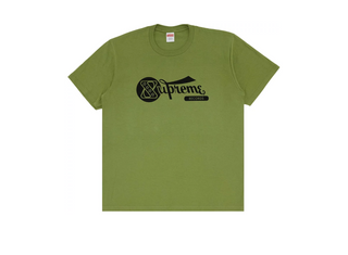 Supreme | Records Tee 'Moss Green'