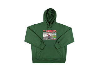 Supreme | Supreme x Thrasher Hooded Sweatshirt 'Green'