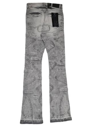 Focus | Stacked Jeans Slim Fit- Style 5238 (Grey)