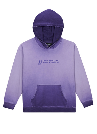 Dead Than Cool | Magenta Dye Hoodie