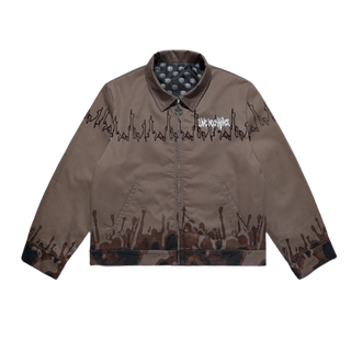 Live Mechanics | Crowd Control Jacket-Brown