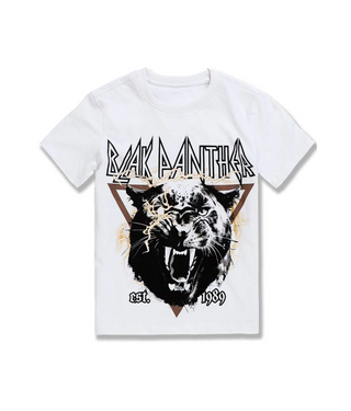 Jordan Craig | Kids Blak Panther T-Shirt (White)