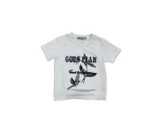 Focus | Kids God's Plan T-Shirt (White)