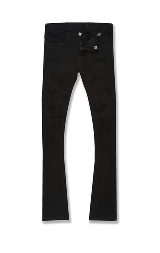 Jordan Craig | Kids Stacked Rockport Denim (Jet Black)