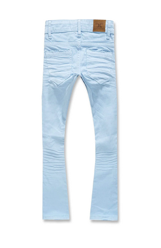Jordan Craig |Kids Stacked Tribeca Twill Pants (Sky Blue)