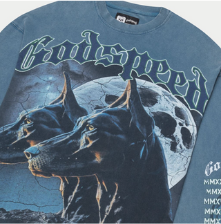 Godspeed | F.T.D Long Sleeve T-Shirt (True Blue)