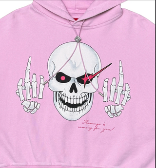 Wrath Boy |  CROP SKULLS HARD TO KILL PINK