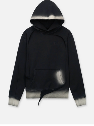 RTA | DION HOODIE | BLACK FADED