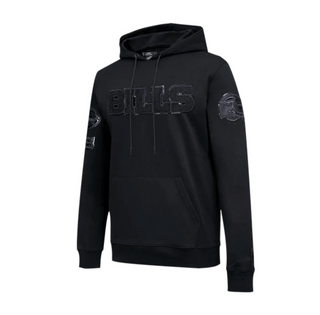Pro Standard | NFL BUFFALO BILLS TRIPLE BLACK LOGO HOODY | FBB5410184