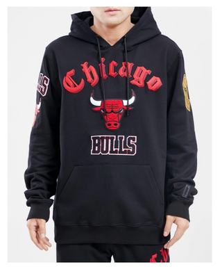 Pro Standard | NBA CHICAGO BULLS OLD ENGLISH LOGO HOODIE |BCB5515681