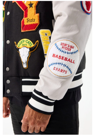 Jordan Craig | Empire City Varsity Jacket (Black)