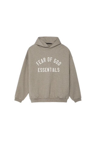 Essentials | Kids Heather Grey Fleece Hoodie