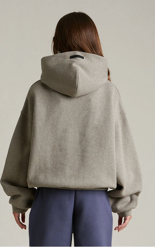 Essentials | Kids Heather Grey Fleece Hoodie