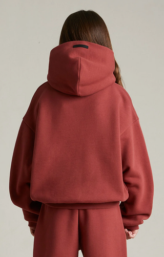 Essentials |  Kids Crimson Fleece Hoodie