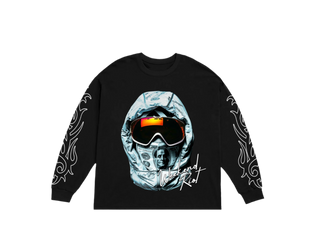 WKNDRIOT | GET MONEY NO LOVE LONG SLEEVE BLACK (BLK)