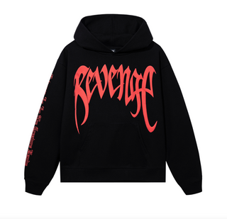 Revenge | X KILL HOODIE (BLACK/RED)