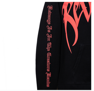 Revenge | X KILL HOODIE (BLACK/RED)