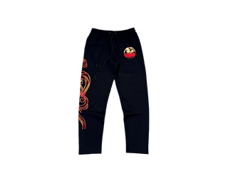 Mr.Wave | Golden Wave (Black) Pants