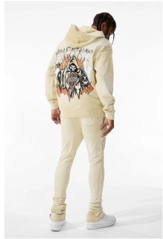 Jordan Craig | Afterlife Stacked Sweatpants (Khaki)