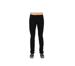 Cult Of Individuality | ROCKER SLIM - PREMIUM STRETCH IN BLACK Ink Jeans  | 621A0-RS40H-36