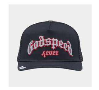 Godspeed | GS FOREVER TRUCKER HAT (Black/3M/Red)