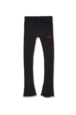 Jordan Craig | Kids Afterlife Stacked Sweatpants (Noir)