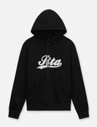 RTA DION HOODIE | BLACK COLLEGIATE SCRIPT | MU24k628