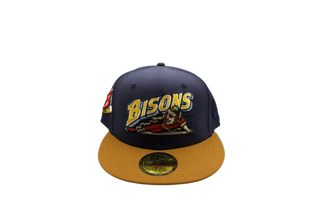 New Era | 59Fifty Fitted Bisons Hat Navy