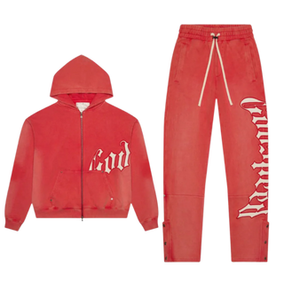 Godspeed OG Logo Sweatsuit V2 (Vintage Red)