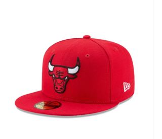 New Era | Team Color Red 59FIFTY Fitted