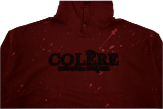 Hudson | COLERE FLEECE OVERSIZED HOODY | Red