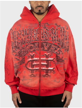 Howlers | WOLVES CLUB HOODIE [RED]