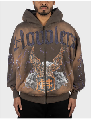 Howlers | EAGLE WOLF HOODIE [PEPPER]