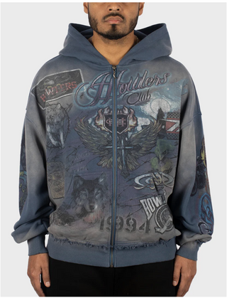 Howlers | NIGHT MAGIC HOODIE [DUSK BLUE]